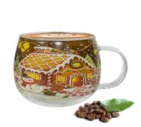 Monozoz natalizia in , per riempire la calza della Befana, da 300 ml, contenitori per bevande festive, per la casa, , per latte, bevande fredde, cioccolata calda, vino