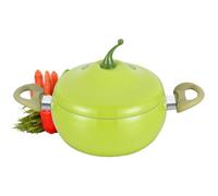 Monozoz Pentola per salsa con coperchio, pentola per verdure e frutta, padella con coperchio, per cucina a induzione, piani cottura, cottura a fuoco lento, friggere spaghetti zuppa