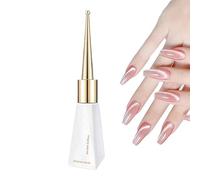 Monozoz Poloso gel, colla per unghie bianca | Colori di gel secco rapido lucido per unghie,per manicure per top coat creativi per donne, ragazze, moglie