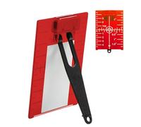 Monozoz scheda target, tabella target di livello | di misurazione del grafico del bersaglio a,Strumento di misura magnetico, distanza del fascio, tabella di riferimento