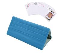 Monozoz Supporto Per Carte Da Gioco | Supporto Da Tavolo Pieghievole A 3 Strati | Vassoio Per Carte Da Gioco - Destinato A Adulti Per Use Domestico Viaggio Serate Di Giochi E Incontri Familieri