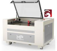 Monport Incisore Laser CO2 60W 600x400mm, Macchina per Incisione Laser con Autofocus, Compatibile con LightBurn, Assistenza Pneumatica, 800 mm/s Velocità Elevata, Taglio Laser per Metalllo Legno