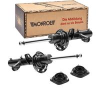 MONROE 2x Ammortizzatore + Domlager Frontale per Daewoo Kalos Chevrolet