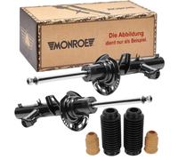 MONROE 2x Ammortizzatore + Kit Parapolvere Posteriore per VW Caddy IV Box Saa
