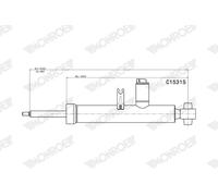 MONROE Ammortizzatori Posteriori Per BMW 1 Serie F20 F21 3 Serie Touring F31 F23