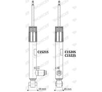 Ammortizzatore MONROE C1521S