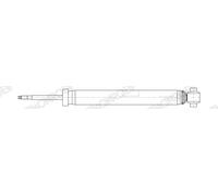 Ammortizzatore Occhiello inferiore G1439 MONROE per HYUNDAI KONA Cassone/SUV