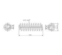 MONROE Molla Ammortizzatore Anteriore Per Renault Kangoo Express FW0/1 KW0/1