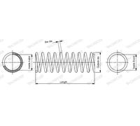 Monroe Molla di sospensione SE3528 elicoidale posteriore per Toyota RAV 4 II 2000-2005