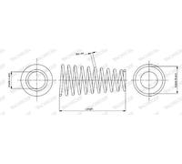 Monroe SP3523 Molla autotelaio