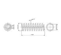 Monroe SP3590 Molla Autotelaio