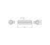 Monroe Molla di sospensione SP4045 – Assale posteriore Alfa Romeo Giulietta 940 394mm 131mm 1