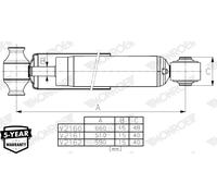 MONROE V2160 Ammortizzatore