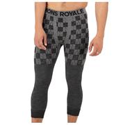 Mons Royale - Ascender Merino Seamless 3/4 Legging - Intimo lana merinos L grigio