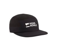 Mons Royale - Cappello con visiera piatta - Velocity Trail Cap Black - Nero
