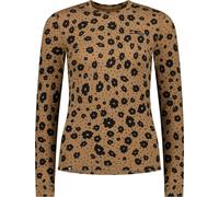 Mons Royale Cascade Merino Base Layer, maglia termica, donna, marrone 40(L) Aoraki Lily Toffee