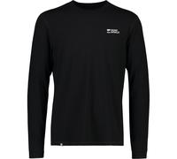 Mons Royale Cascade Merino Base Layer, maglia termica, uomo, nero S(48) Black