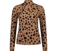 MONS ROYALE Cascade Merino Base Layer Mock Neck Ls W - Donna - Marrone - Taglia L- modello 2026