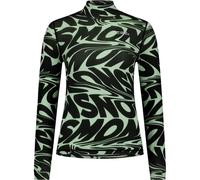 MONS ROYALE Cascade Merino Base Layer Mock Neck Ls W - Donna - Verde - Taglia S- modello 2026