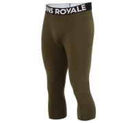 Mons Royale - Cascade Merino Flex 200 3/4 Legging - Intimo lana merinos XXL marrone