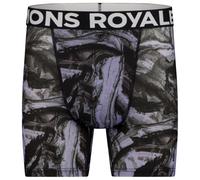 Mons Royale - Hold 'em Boxer - Intimo lana merinos XL grigio/nero