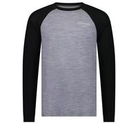 Mons Royale - Icon Merino Air-Con Raglan - Maglia merino L grigio/nero