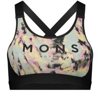 MONS ROYALE Stella X-back Bra W - Donna - Nero / Multicolore - Taglia XS- modello 2025