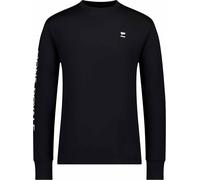 Mons Royale - T-shirt a maniche lunghe in Merino - Yotei M Merino Classic Long Sleeve Black per Uomo - Taglia XL - Nero