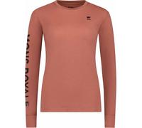 Mons Royale - T-shirt in merino a maniche lunghe - Yotei W Merino Classic Long Sleeve Canyon Rose per Donne - Taglia L - Rosa
