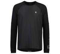 Mons Royale - Tarn Merino Bike Wind Jersey - Maglietta da ciclismo S nero