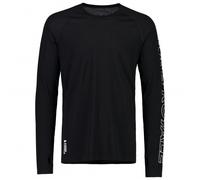 Mons Royale - Temple Tech L/S - Intimo lana merinos L nero