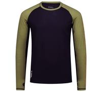 Mons Royale - Temple Tech L/S - Intimo lana merinos XL blu