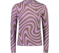 MONS ROYALE W Cascade Flex Ls - Donna - Rosa / Marrone - Taglia L- modello 2024