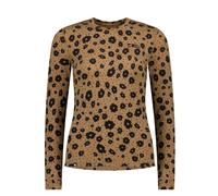 Mons Royale Cascade Merino Base Layer, maglia termica, donna, marrone 36(S) Aoraki Lily Toffee