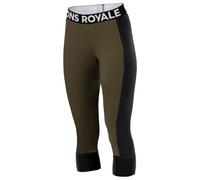 Mons Royale - Women's Cascade Merino Flex 200 3/4 Legging - Intimo lana merinos XL nero