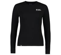 Mons Royale Cascade Merino Base Layer, maglia termica, donna, nero 38(M) Black