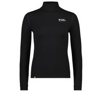 Mons Royale - Women's Cascade Mock Neck L/S - Intimo lana merinos L nero