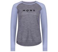 Mons Royale - Women's Icon Merino Raglan L/S - Maglia merino M grigio