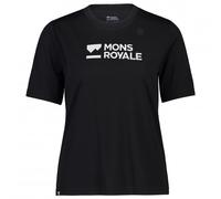 Mons Royale - Women's Icon Relaxed Tee - Maglia merino S nero