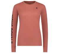 Mons Royale - T-shirt in merino a maniche lunghe - Yotei W Merino Classic Long Sleeve Canyon Rose per Donne - Taglia M - Rosa