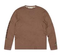 Mons Royale - Yonder Merino Organic Cotton L/S - Maglia a manica lunga XL marrone