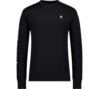 Mons Royale Yotei Merino Classic, maglia termica, uomo, nero L(52) Black