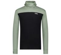 Mons Royale - Yotei Merino Powder Hood L/S - Maglia merino XL nero