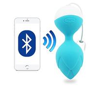 MonSa palla di Geisha uovo vibrante Kegel Bluetooth telecomandato da smartphone iOS e Android