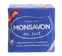 Monsavon - Il sapone autentico, 4 x 100 g, lotto di 2
