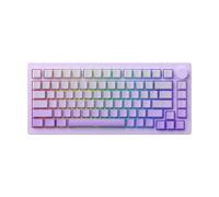 monsgeek Tastiera meccanica M1W HE V3 viola con interruttore magnetico Akko crema giallo