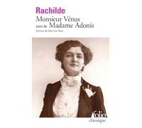 Monsieur Vénus: Suivi de Madame Adonis
