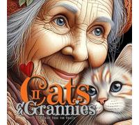 Monsoon Publishing Cats and Grannies Coloring Book for Adults 2 (Tascabile)