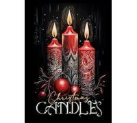 Monsoon Publishing Christmas Candles Coloring Book for Adults (Tascabile)