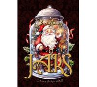 Monsoon Publishing Christmas Jars Coloring Book for Adults (Tascabile)